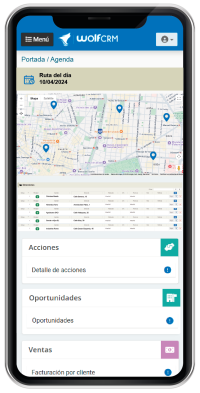 WolfCRM Rutas